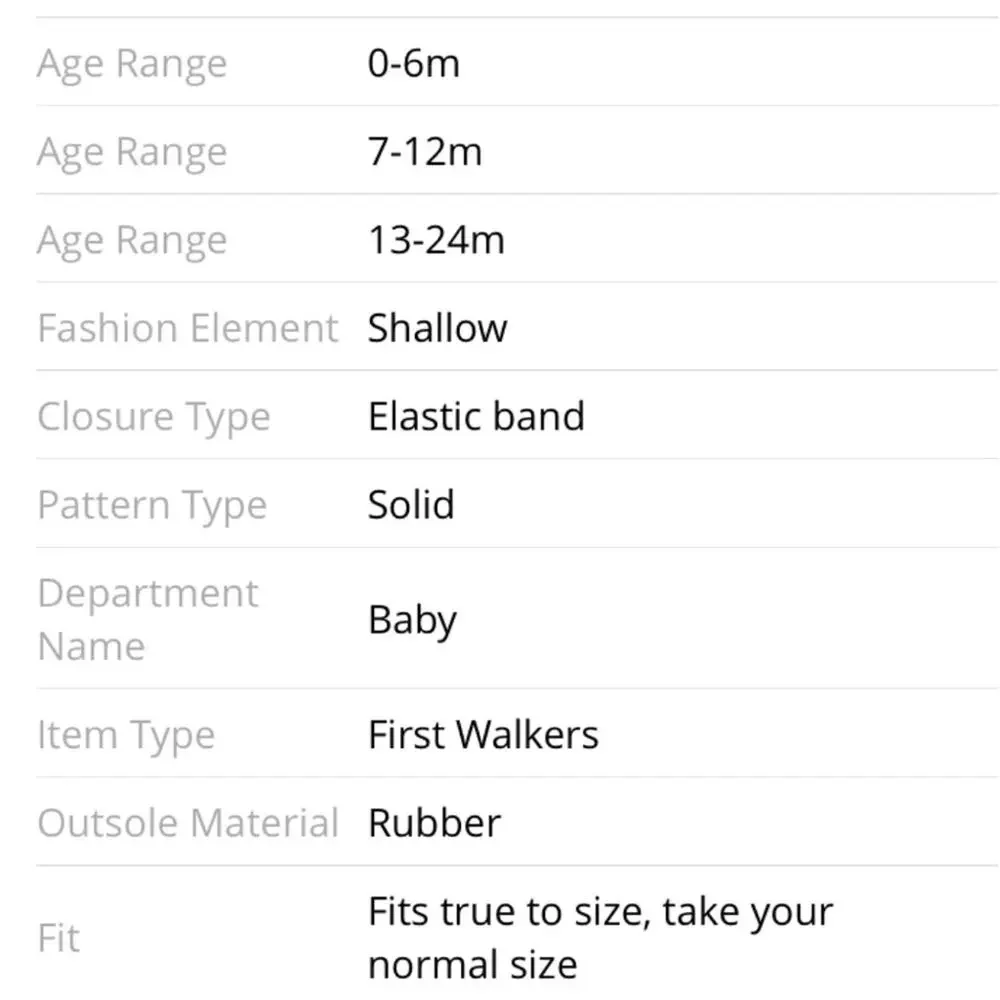 Infant baby sneakers newborn 0-3 months size 11 brown